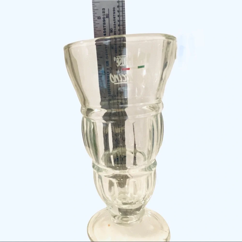 Vintage Maxwell House Dessert Glasses Set of 2 Cappuccino Shake Rare Glassware - Picture 5 of 7